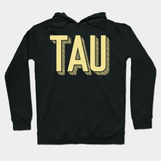 Yellow Tau Sunshine Letter Hoodie